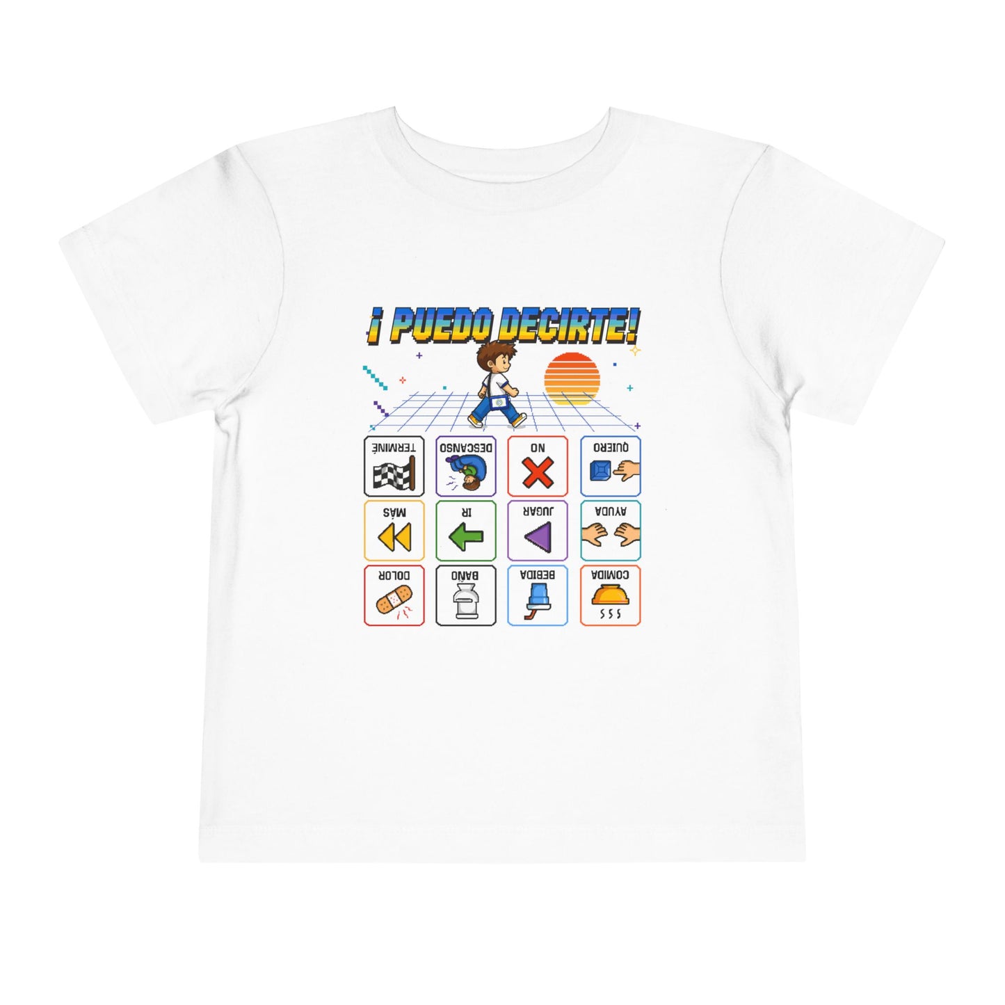 Sam - i Puedo Decirte! Toddler Tee | Retro Icons