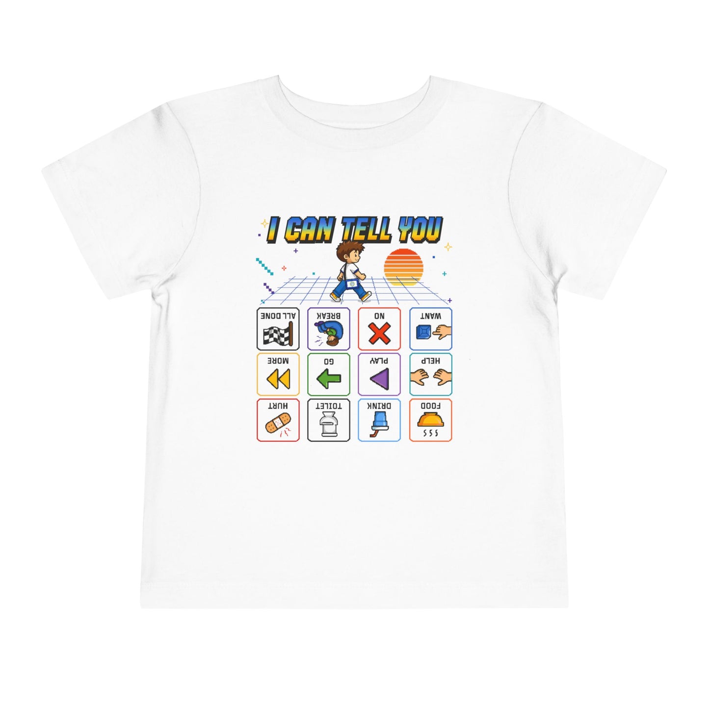 Sam - I Can Tell You Toddler Tee | Retro Icons