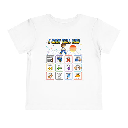 Sam - I Can Tell You Toddler Tee | Retro Icons