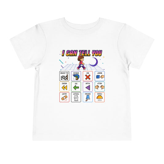 Millie - I Can Tell You Toddler Tee | Retro Icons